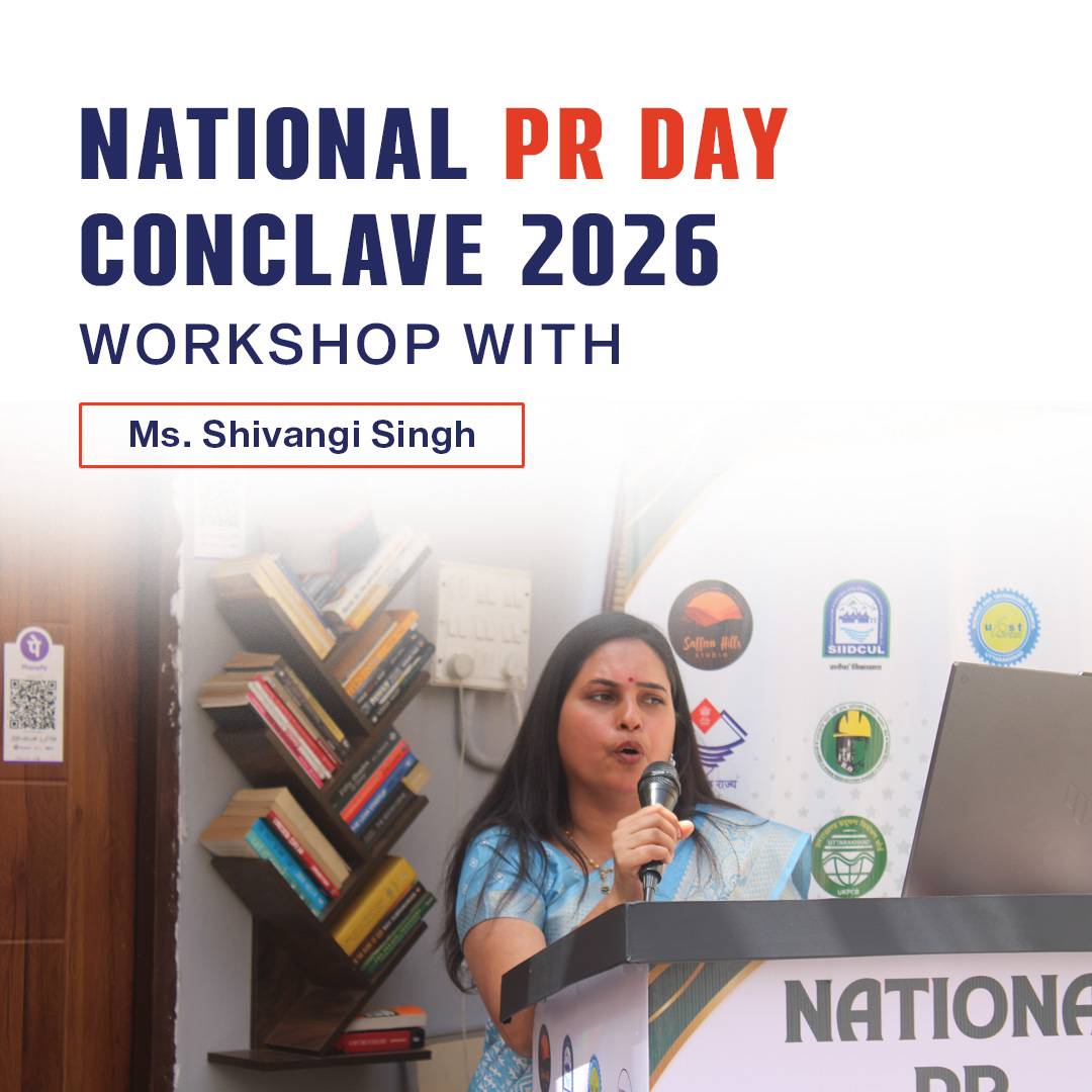 School of Journalism & Mass Communication Participates in National PR Day Conclave 2026