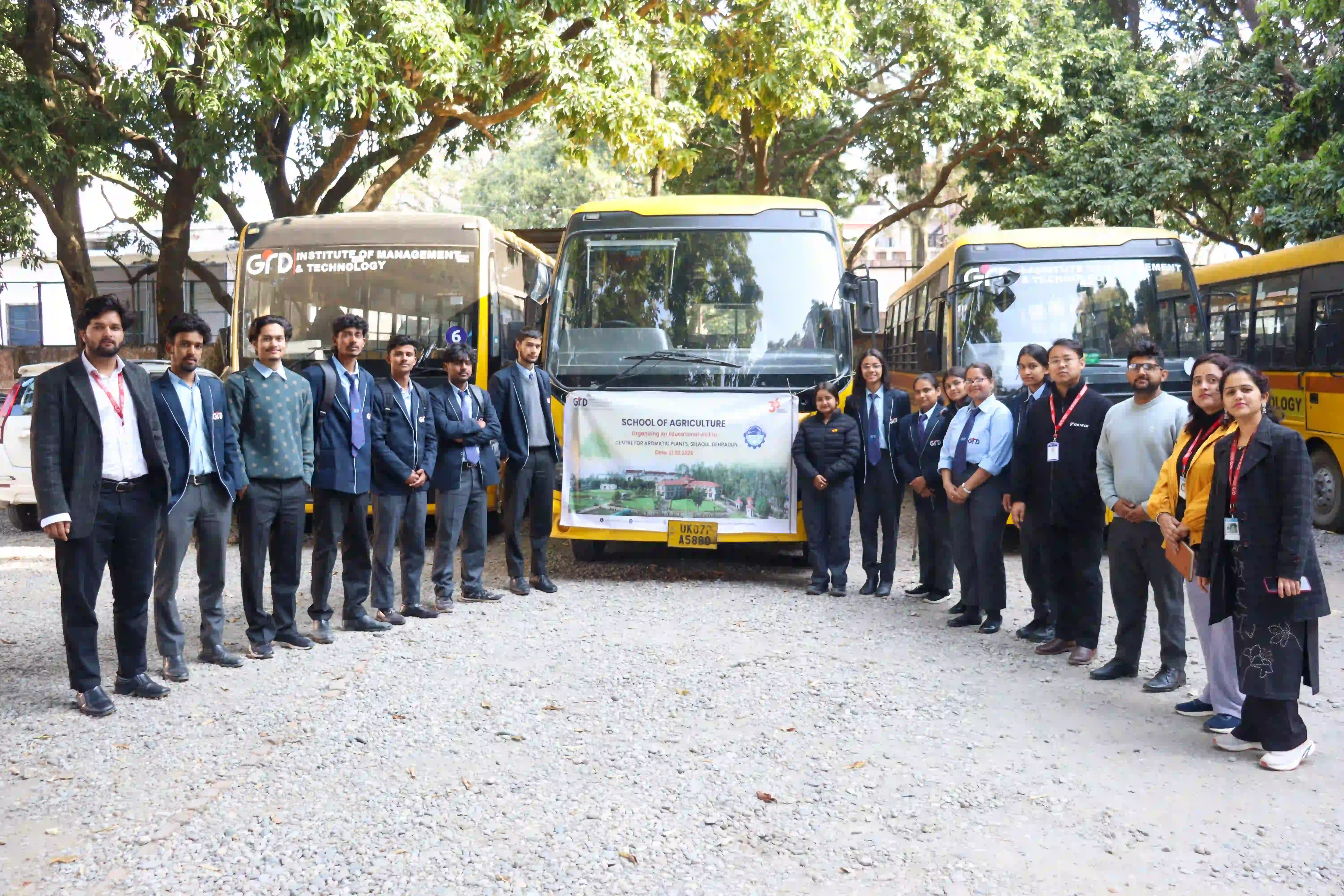 Educational Visit to Centre for Aromatic Plants (CAP) by B.Sc. Agriculture Students on 21st February 2026