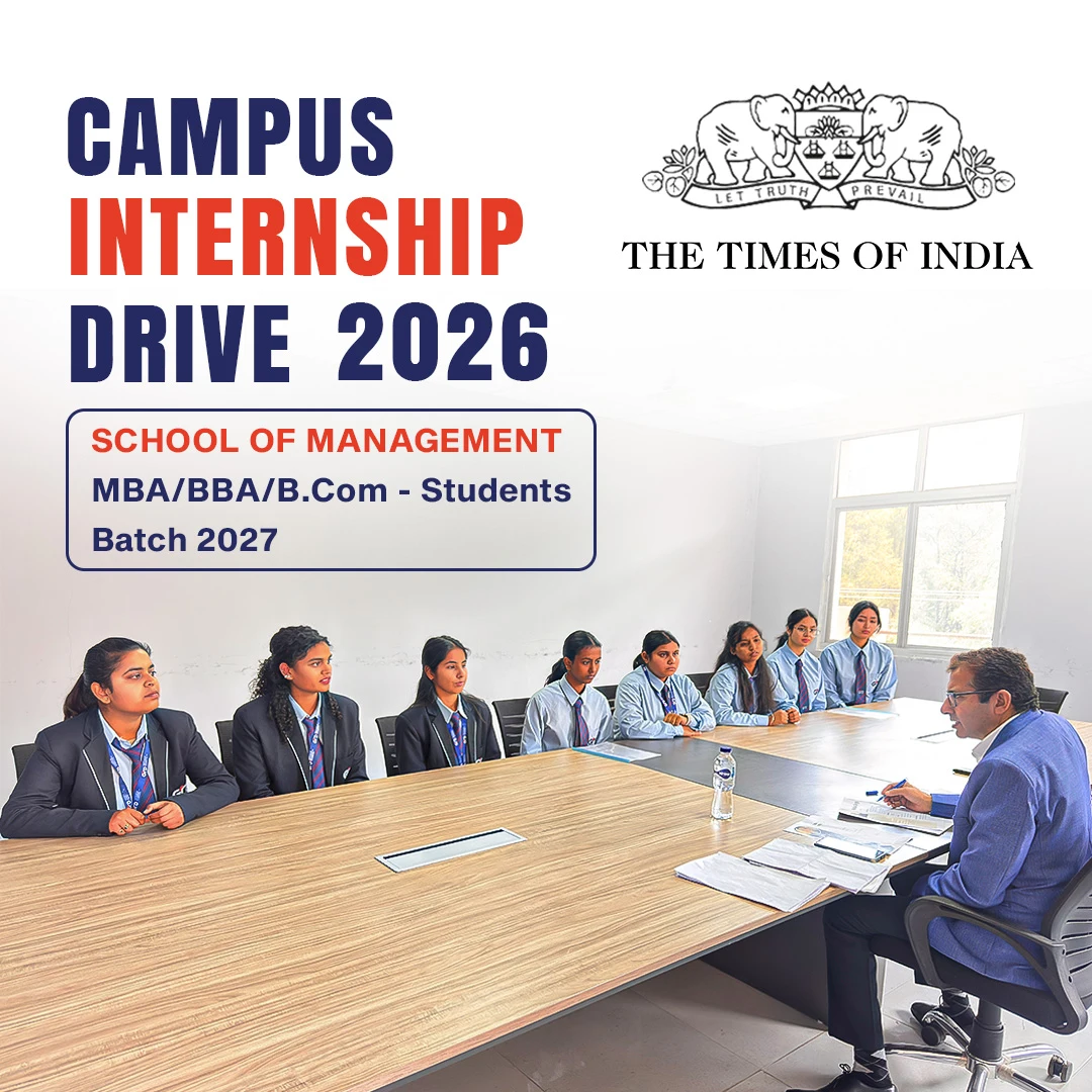 The Times of India Visits GRD IMT for Campus Internship Drive 2026
