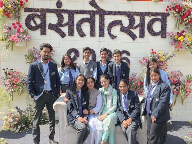 School of Agriculture Students Visit Governor House During Vasantotsav 2026